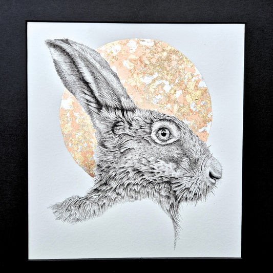 Spring is Hare (gilded)